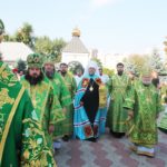 Divine Service at the St. Theodore of Tyre Monastery (Ciuflea) in Chisinau, and congratulation of Archimandrite Nicolae (Rosca), the Monastery’s confessor-administrator, on the 50th anniversary.